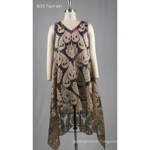 2020 Africa Fashion Summer Casual Embroidery Dresses For Women